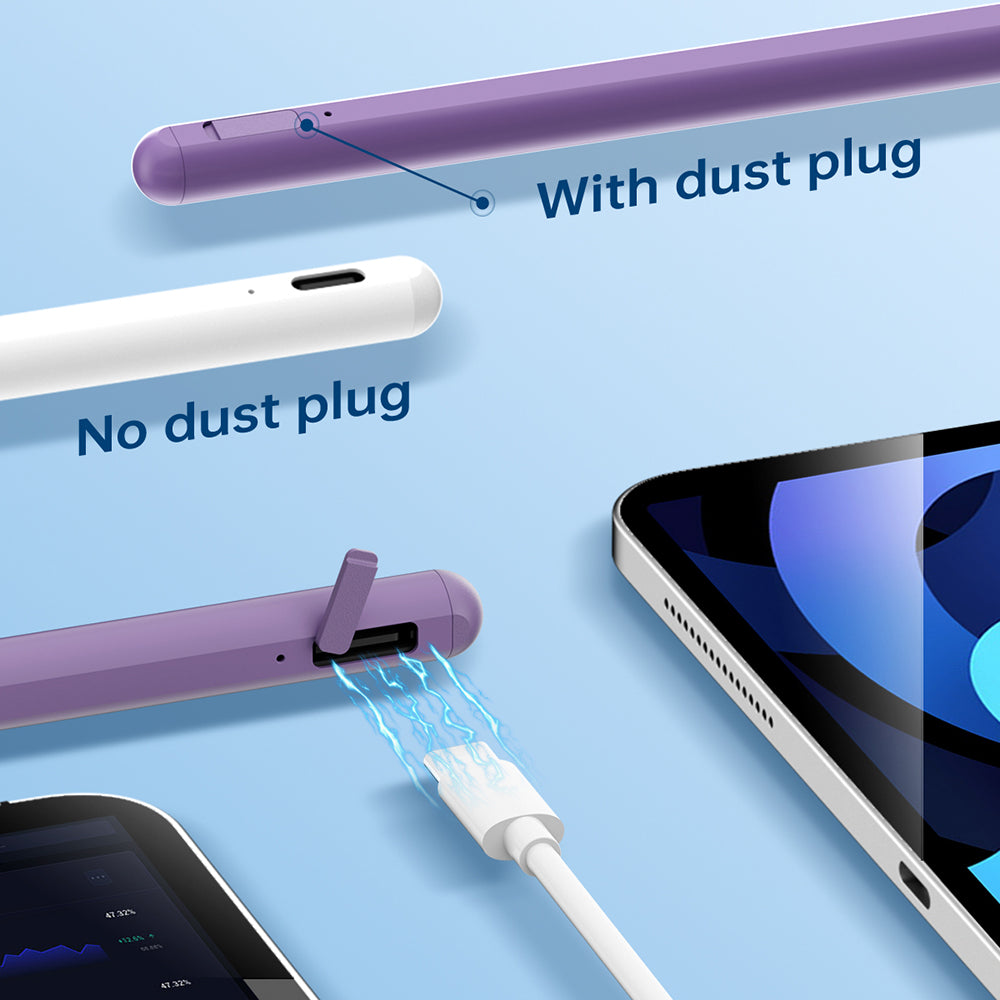 Touch Pen Techsuit AC10SH za Apple iPad, Aktivna različica, Črna