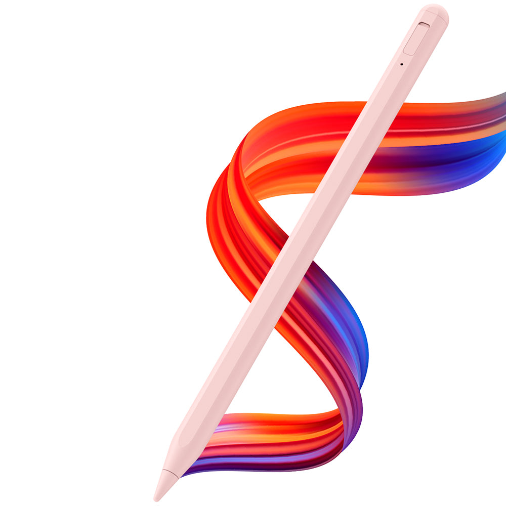 Touch Pen Techsuit AC10SH za Apple iPad, Aktivna različica, Svetlo roza