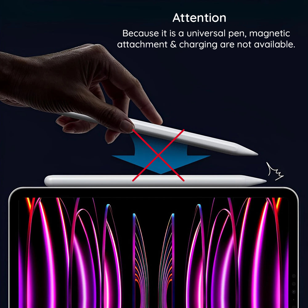 Touch Pen Techsuit T1, Aktivna Različica, Bela