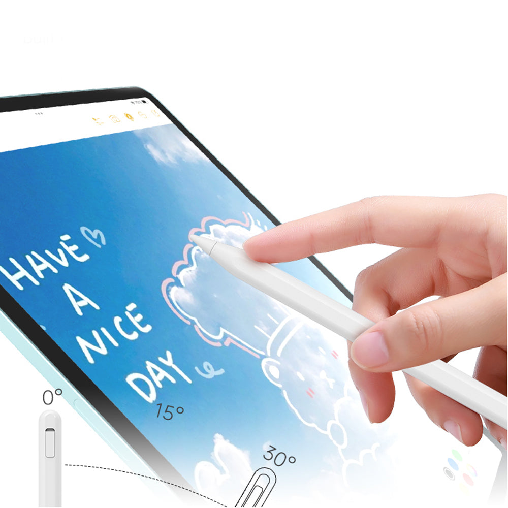 Touch Pen Techsuit V15 za Apple iPad, Aktivna različica, Bela
