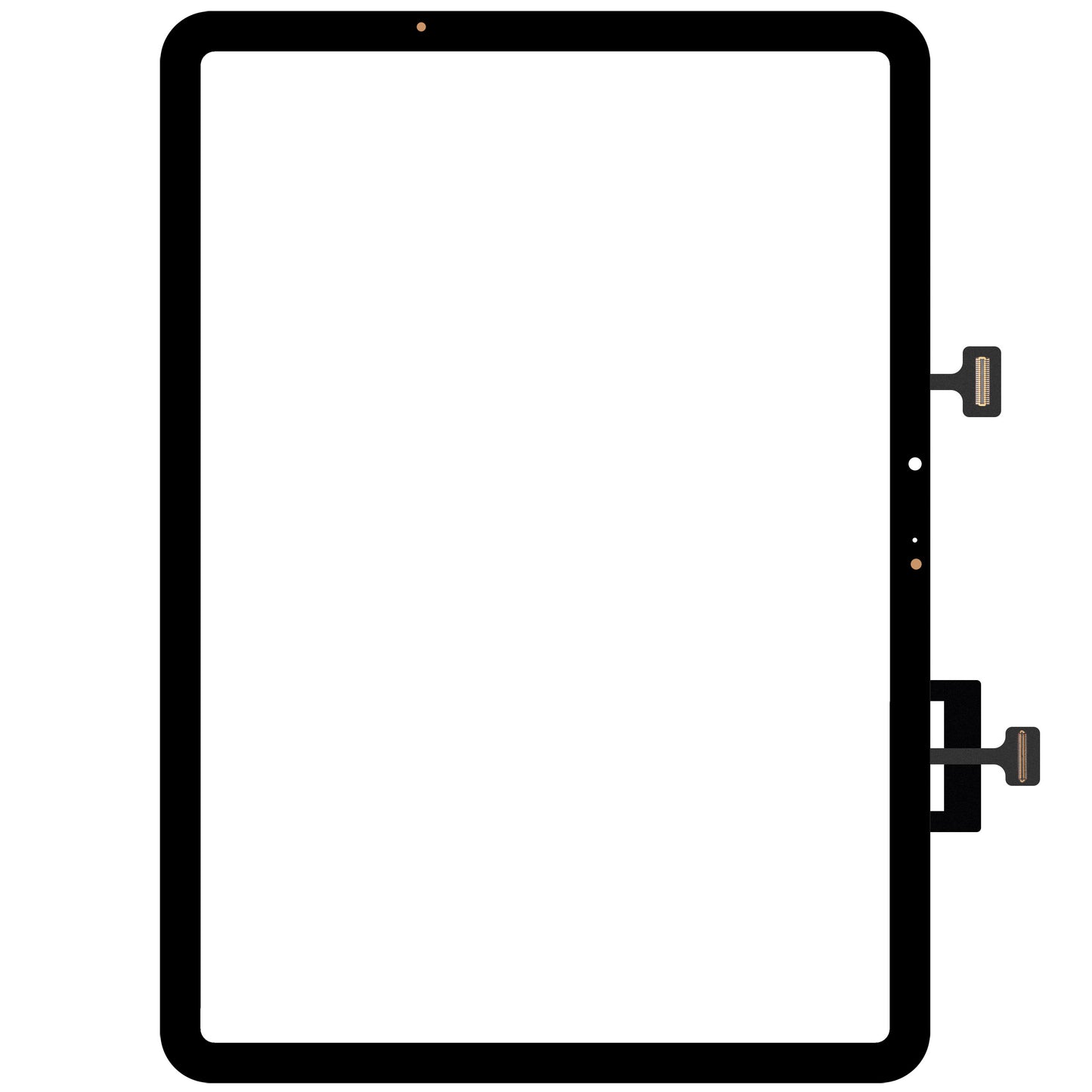 Touchscreen Forward Guard OCA za Apple iPad Air 11 (2024), Črno