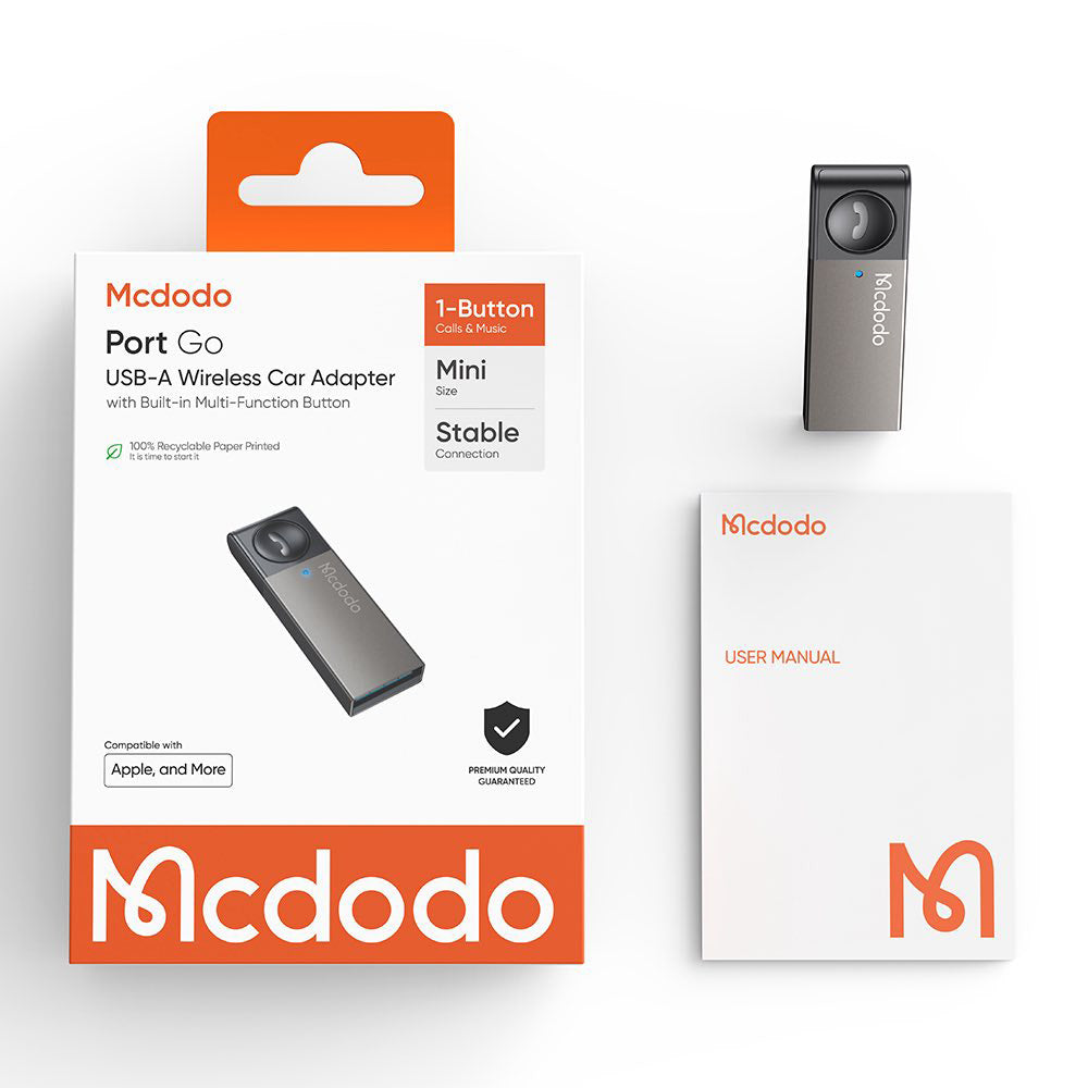 Bluetooth sprejemnik McDodo OT-8250