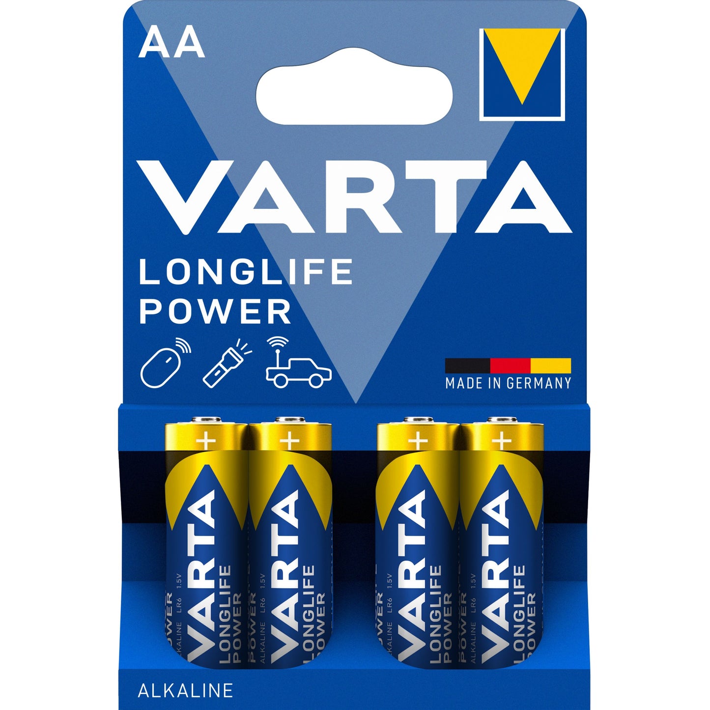 Baterija Varta Longlife Power 4906, AA / LR6, Set 4 kosov