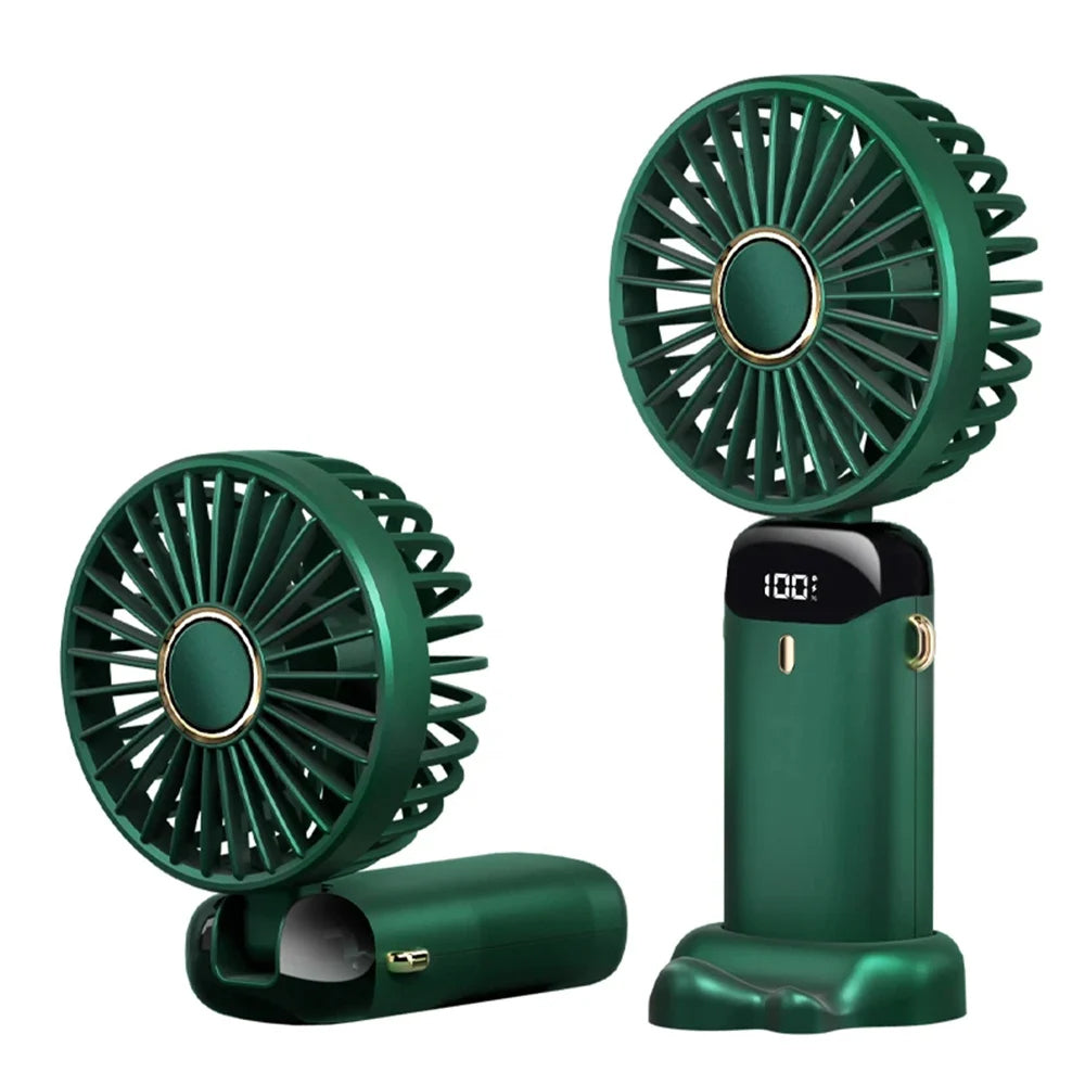 Prenosni ventilator Techsuit N15, zelen