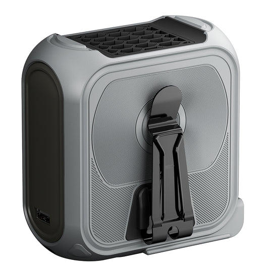 Prenosni ventilator Techsuit Z13 z zunanjo baterijo 10000mAh, Siv