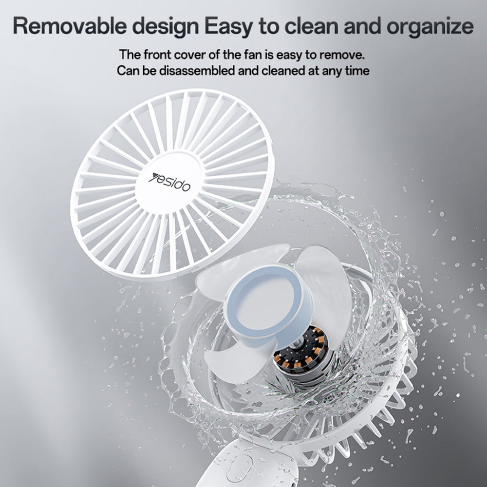 Yesido YF15 Portable Fan, White