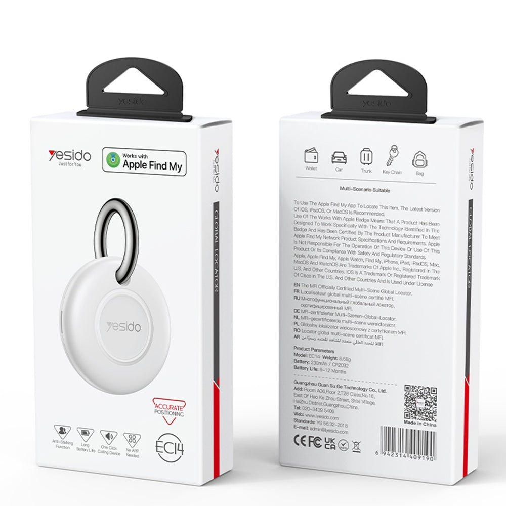 Yesido SmartTag EC14 za serijo iOS, bela