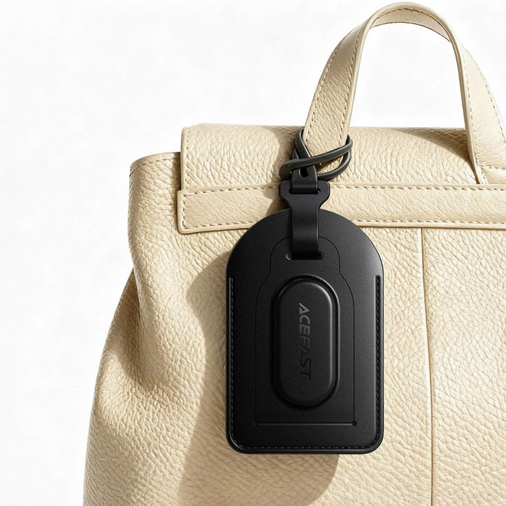 Acefast SmartTag Luggage S5 za serijo iOS, črna
