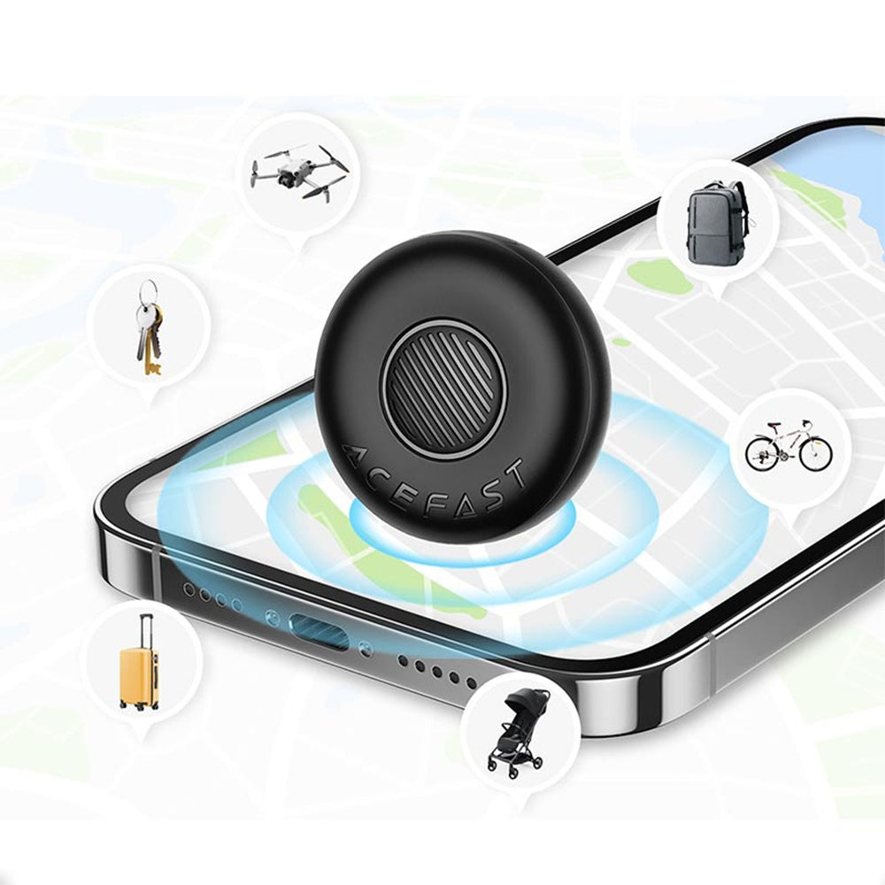 Acefast SmartTag S1 za serijo iOS, Siva