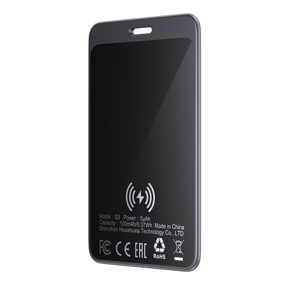 Acefast SmartTag S3 za serijo iOS, Siva