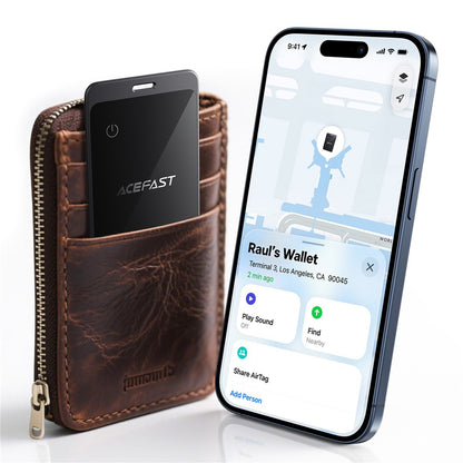 Acefast SmartTag S3 za serijo iOS, Siva