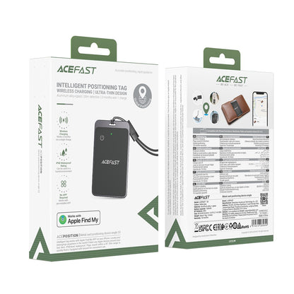 Acefast SmartTag S3 za serijo iOS, Siva