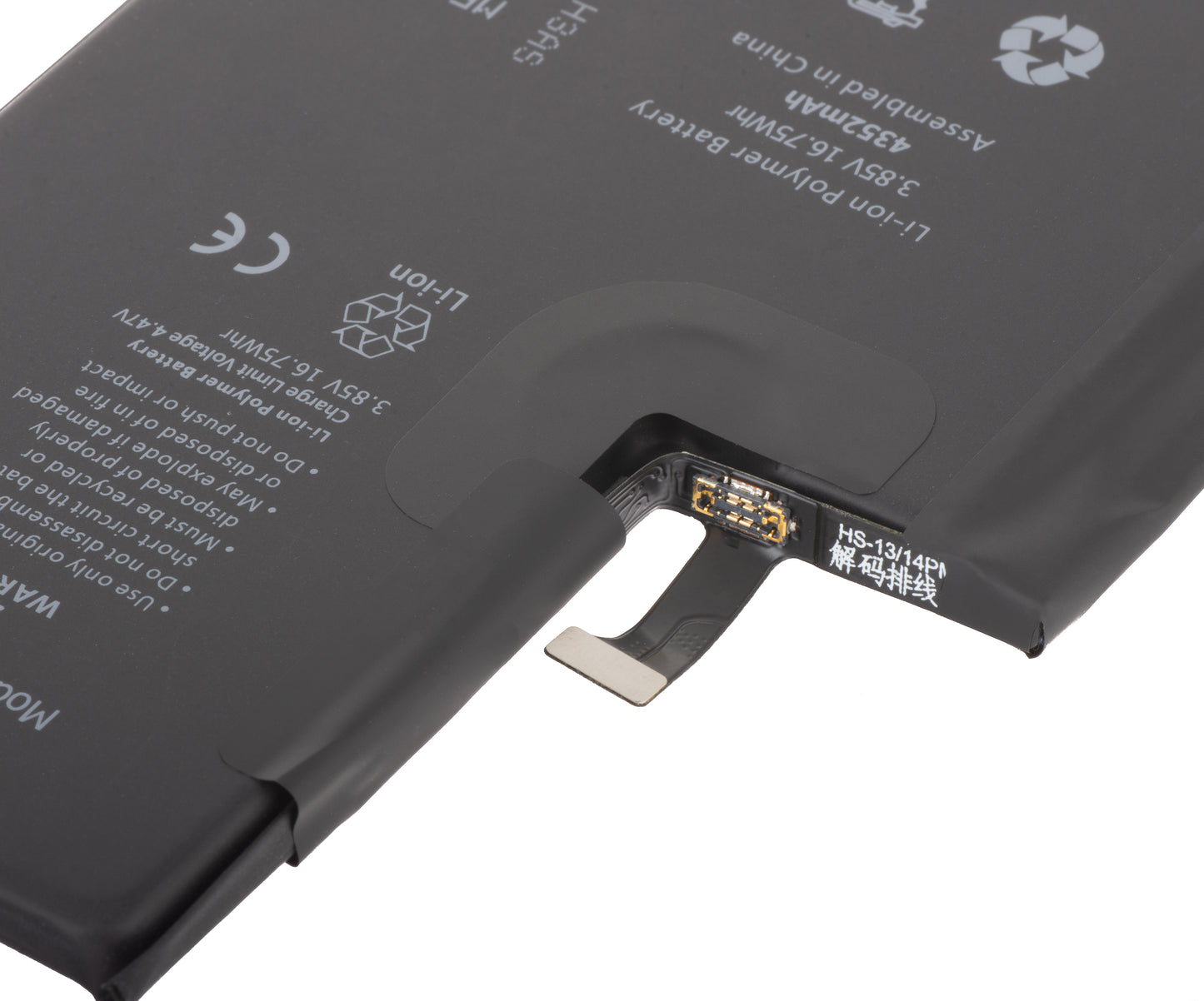 Baterija za Apple iPhone 13 Pro Max z integracijo BMS Flex Band (brez varjenja stikov) 