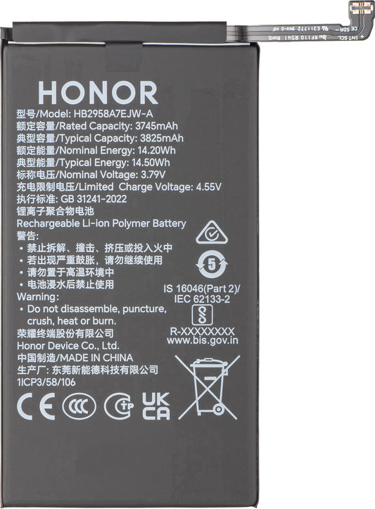 Akumulator Honor Magic V5, HB245872EJW-A, Service Pack 0235AQBM