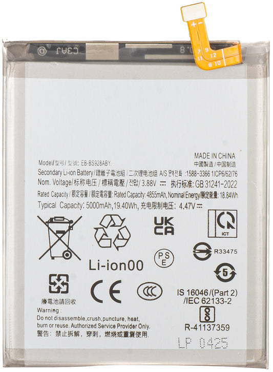 Baterija za Samsung Galaxy S24 Ultra S928, EB-BS928ABY