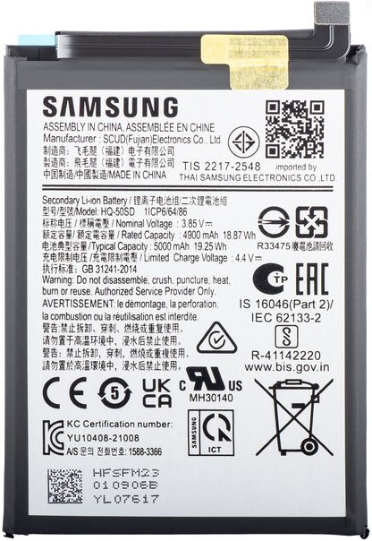Baterija Samsung Galaxy A14 A145 / A03s A037, HQ-50SD, servisni paket GH81-23162A