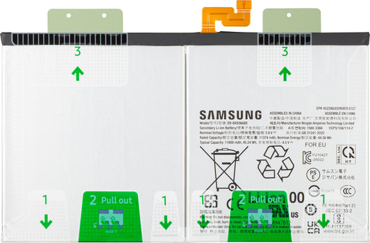 Baterija Samsung Galaxy Tab S11 Ultra, EB-BX936ABE, Service Pack GH82-38349A