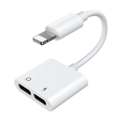 Audio adapter Lightning - 2 x Lightning Joyroom S-Y104, Bel