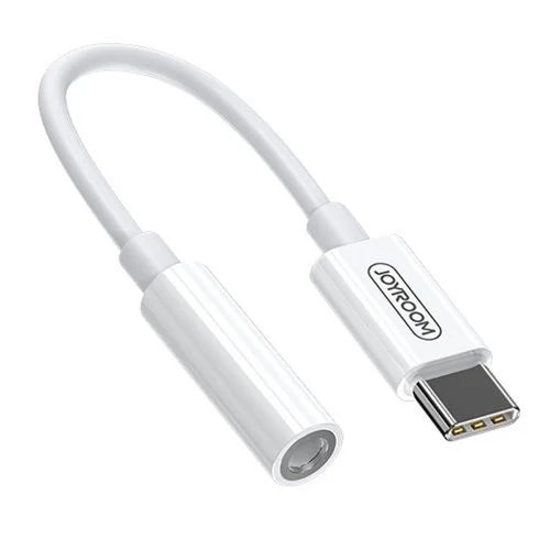 Audio adapter USB-C - 3,5 mm Joyroom SH-C1, Bel