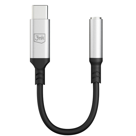 USB-C Audio Adapter - 3.5mm 3MK, Silver