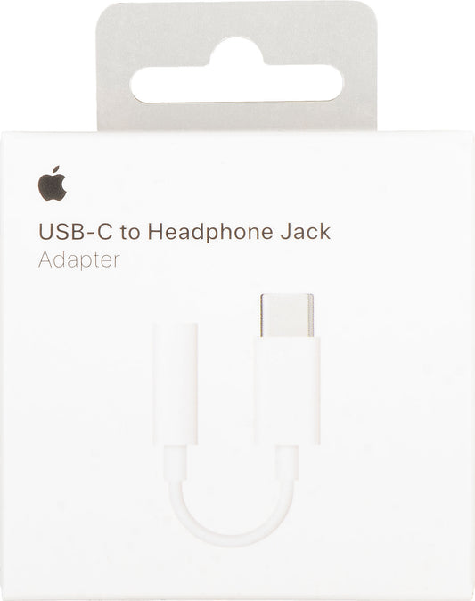 Audio adapter USB-C - 3.5mm Apple, bel MU7E2AM/A