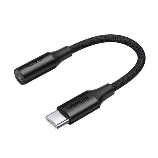 Audio adapter USB-C - 3,5 mm UGREEN AV161, črn