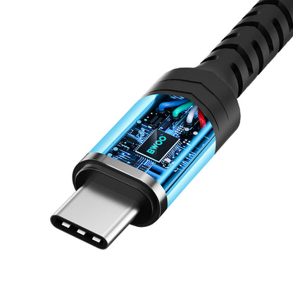 Audio adapter USB-C - 3.5mm BWOO BZ47, Črn