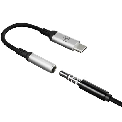 USB-C avdio adapter - 3,5 mm 3MK, srebrn