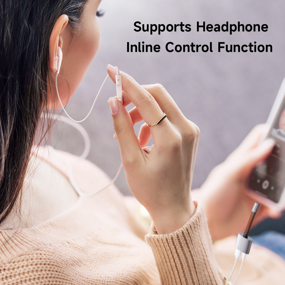 USB-C Audio Adapter - USB-C / 3.5mm McDodo CA-3120, Gray