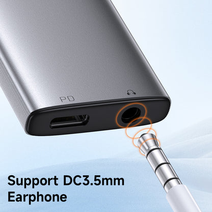Audio adapter USB-C - USB-C / 3.5mm McDodo CA-5050 Wales, Siv