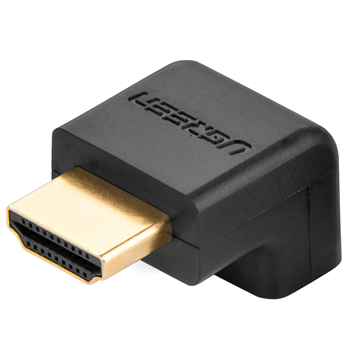 Video adapter UGREEN HD112 Down Angle, HDMI - HDMI, 4K, Črn