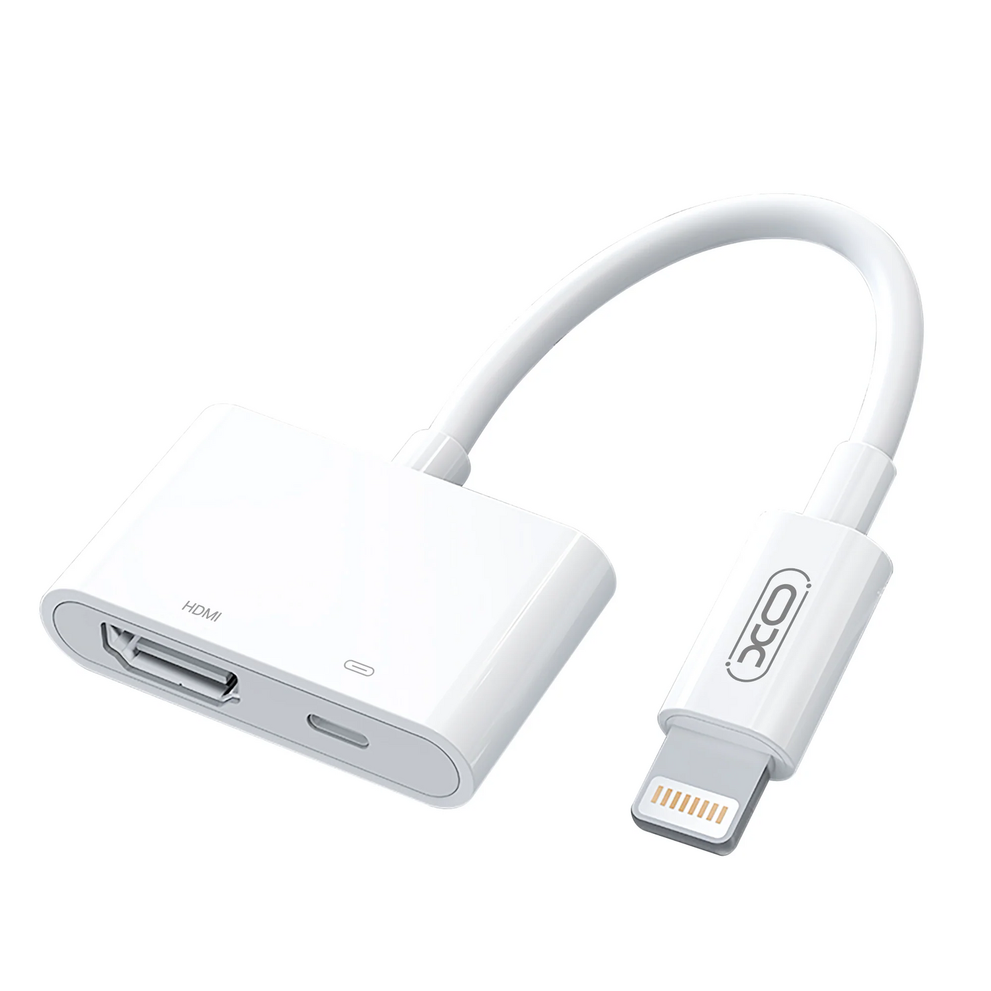 Audio in video adapter Lightning - HDMI / Lightning XO Design HUB005, Bel