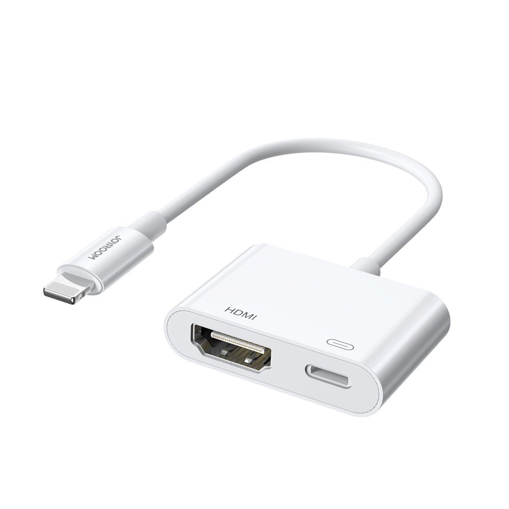 Audio in video adapter Lightning - HDMI / Lightning Joyroom S-H141, Bel