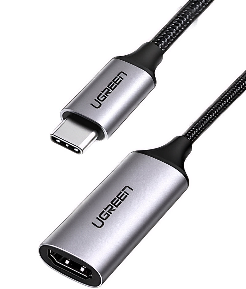 Audio in video adapter USB-C - HDMI UGREEN CM297, Siv