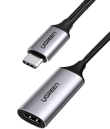 Audio in video adapter USB-C - HDMI UGREEN CM297, Siv