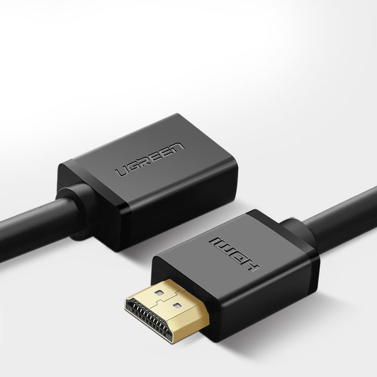 UGREEN HD107 HDMI Extension Cable, HDMI - HDMI, 4K, 1m, Black