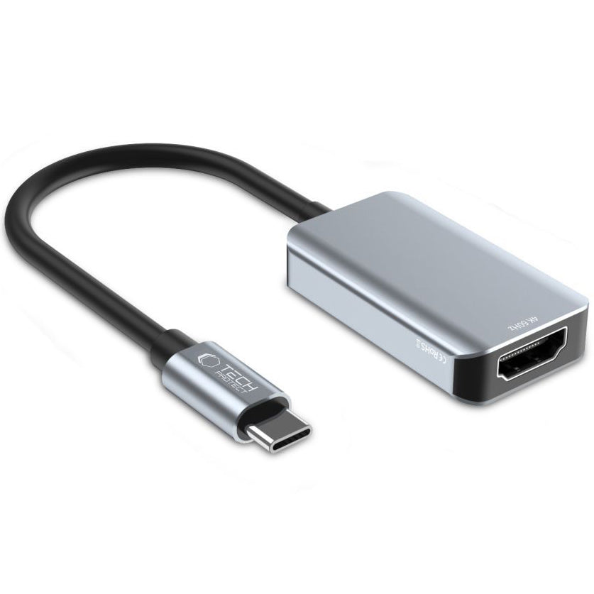 Avdio in video adapter USB-C - HDMI Tech-Protect Ultraboost, črn