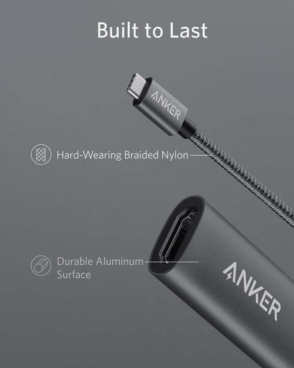 Audio in video adapter USB-C - HDMI Anker 310, Siv A83120A2