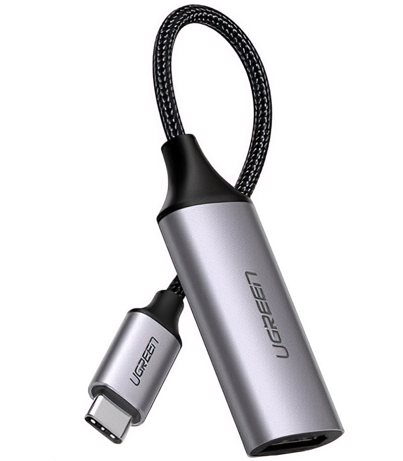 Audio in video adapter USB-C - HDMI UGREEN CM297, Siv