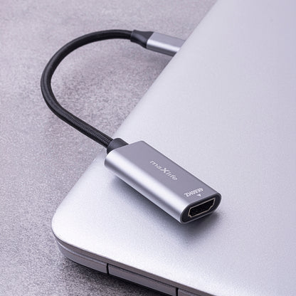 Avdio in video adapter USB-C - HDMI MaXlife MXHC-01, Siv