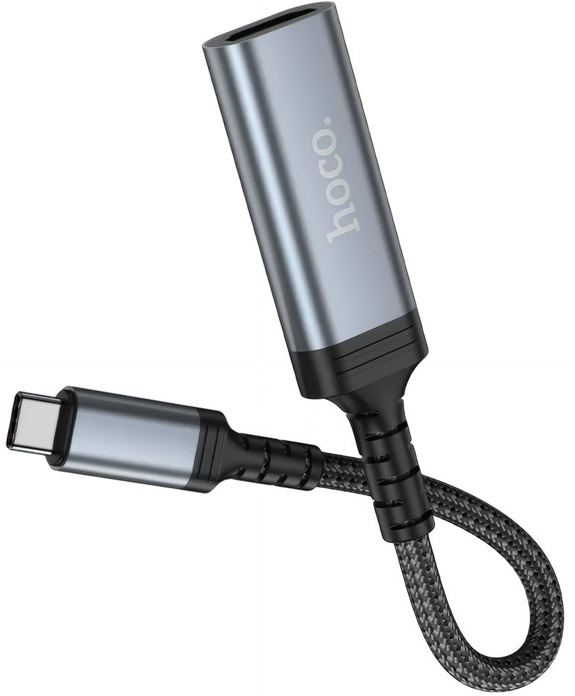 Avdio in video adapter USB-C - HDMI HOCO UA43A, Siv