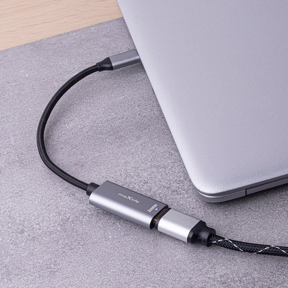 Avdio in video adapter USB-C - HDMI MaXlife MXHC-01, Siv