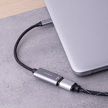 Avdio in video adapter USB-C - HDMI MaXlife MXHC-01, Siv