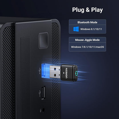 Bluetooth USB adapter UGREEN BT301, Črn