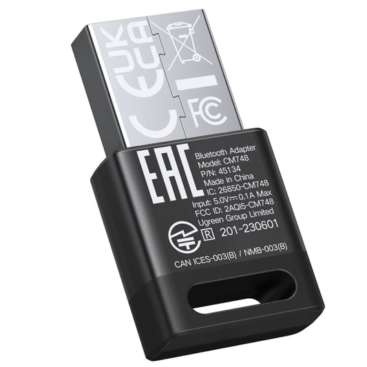 Bluetooth USB adapter UGREEN CM748 (45134), črn