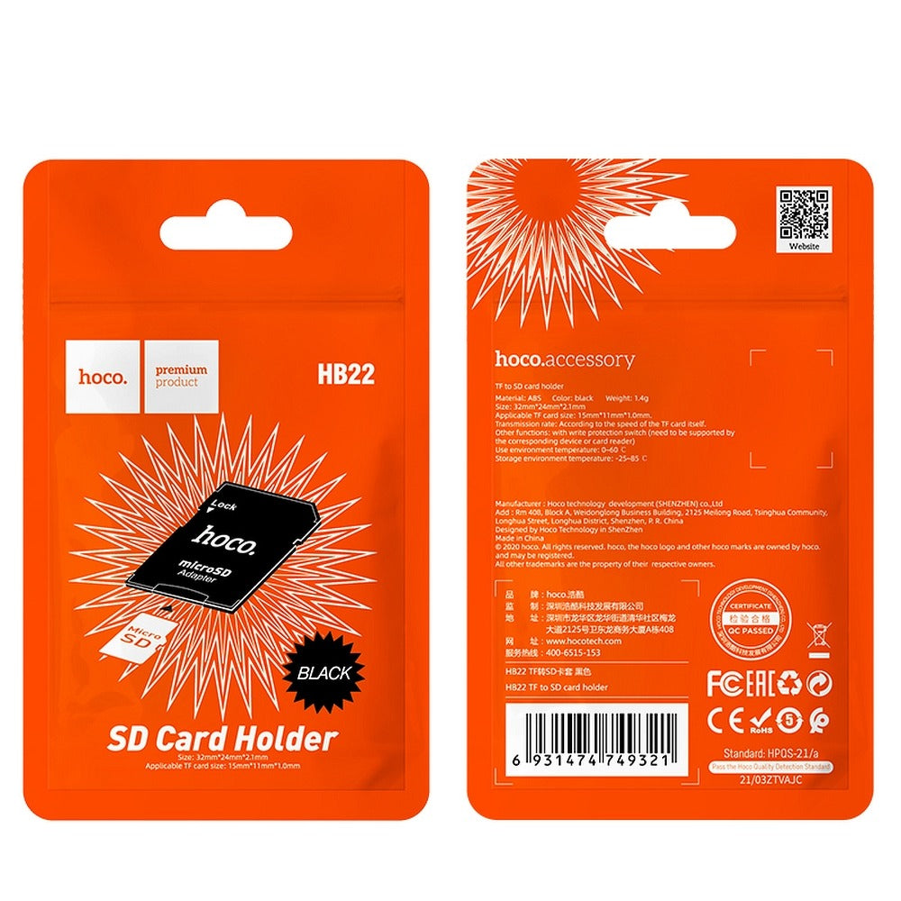 Adaptor Card SD HOCO HB22
