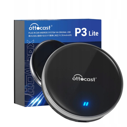 Brezžični adapter Carplay / Android Auto Ottocast OttoAibox P3 Lite za Apple iPhone / serijo Android