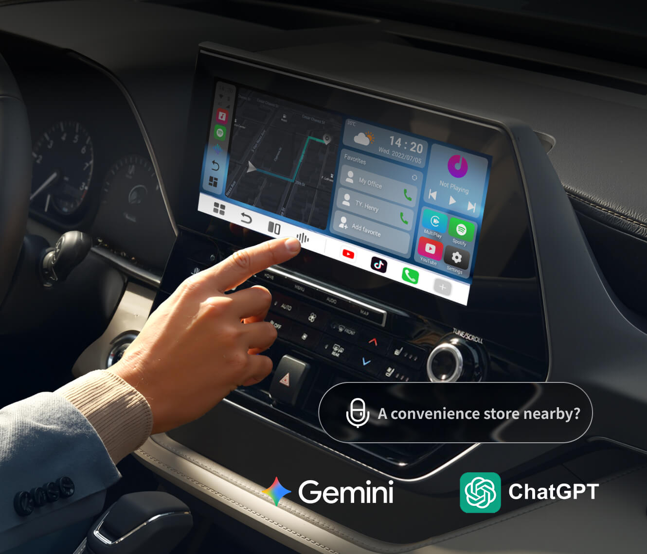 Wireless Carplay / Android Auto Adapter Ottocast OttoAibox P3 Pro for Apple iPhone / Android Series PCS61-T