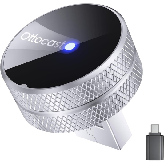 Brezžični adapter Carplay / Android Auto Ottocast Mini Slim Tube za Apple iPhone / Android serijo CP88-T4