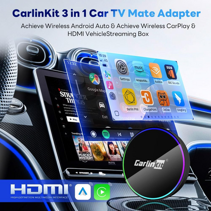 Brezžični adapter Carplay / Android Auto Carlinkit HD2CP Pro za Apple iPhone / serijo Android